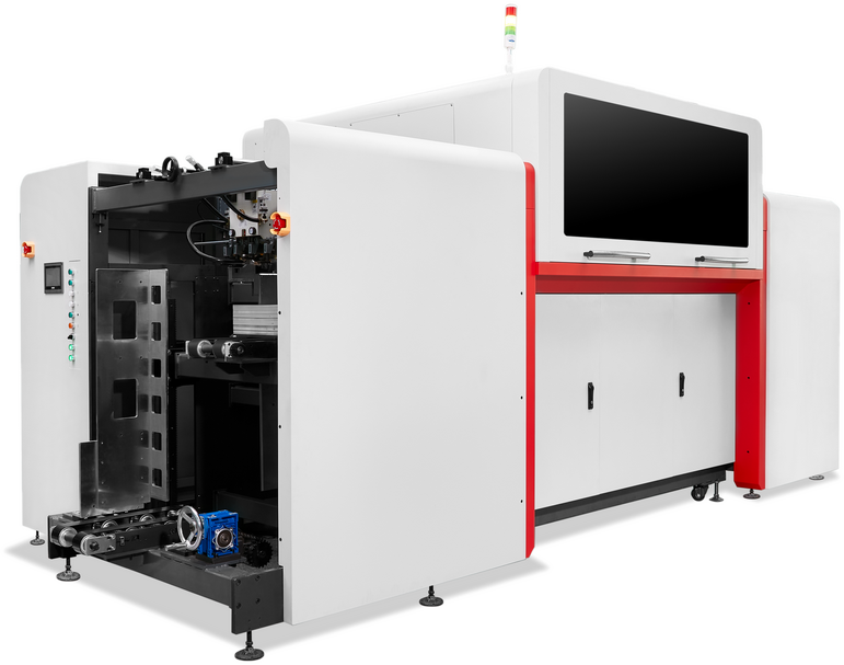 漢拓uv打印機(jī)品牌推出鋁扣板Single Pass打印機(jī)