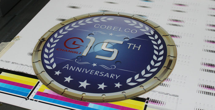 uv打印機打印金屬鋸片